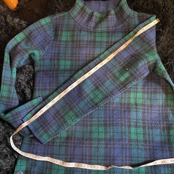 Appleseeds flannel print long sleeve top - Picture 7 of 10